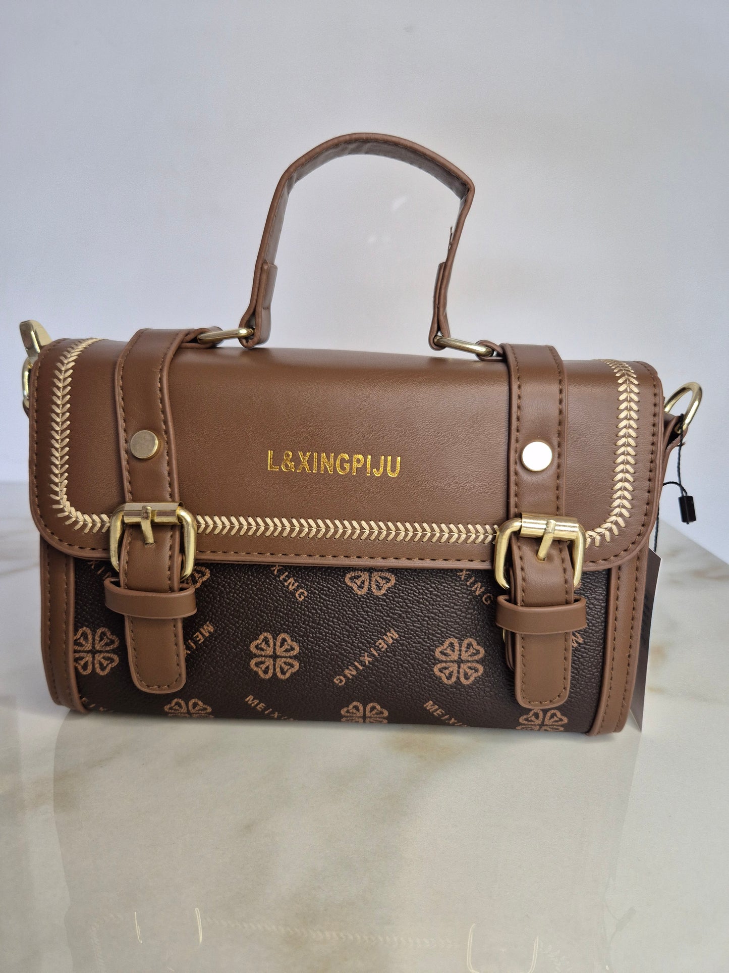 Café Luxe Buckle Satchel