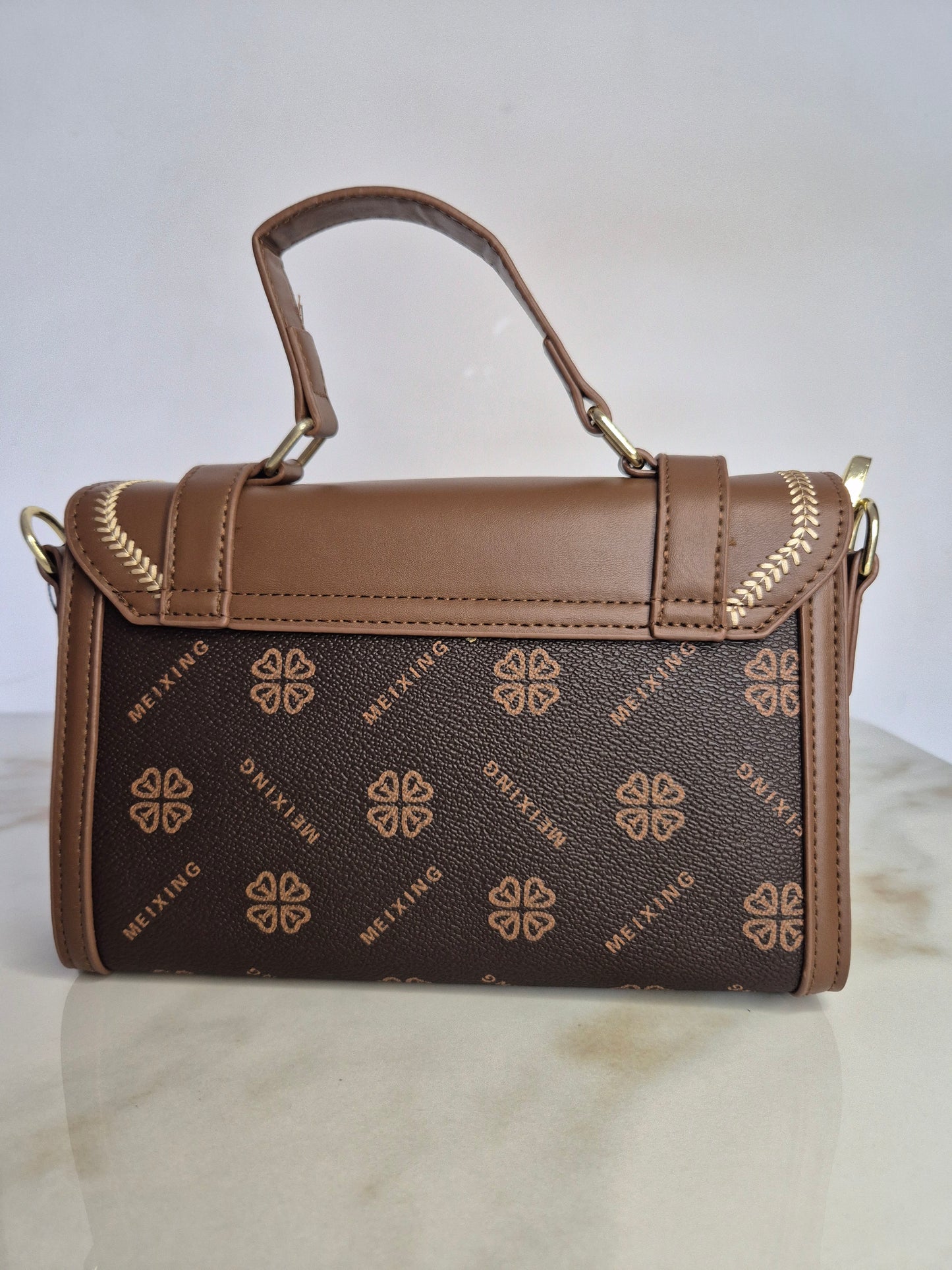 Café Luxe Buckle Satchel