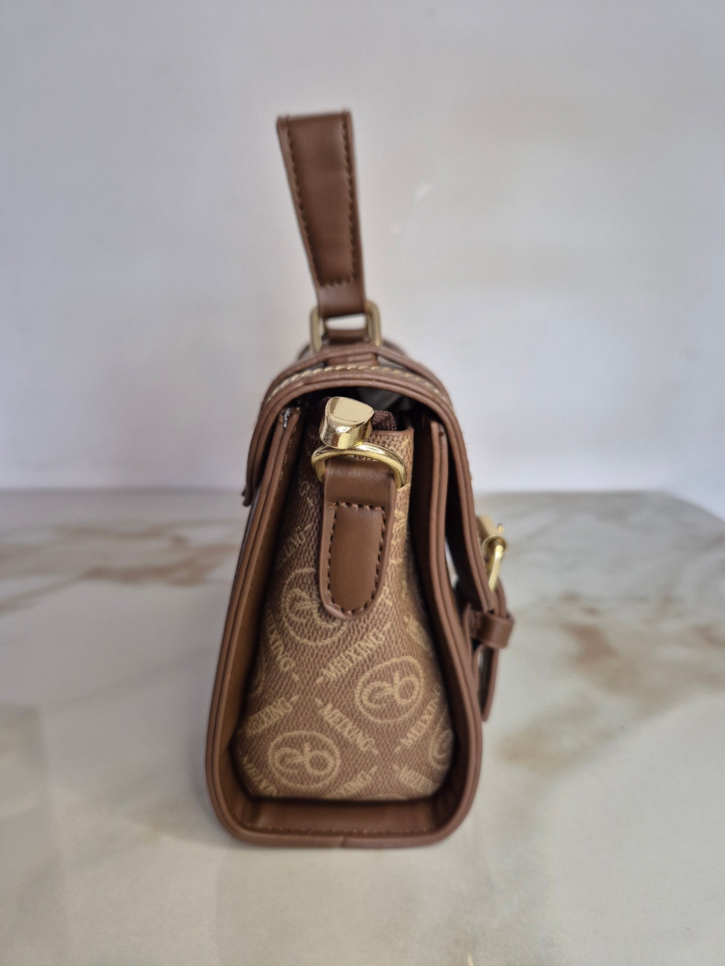 Café Luxe Buckle Satchel