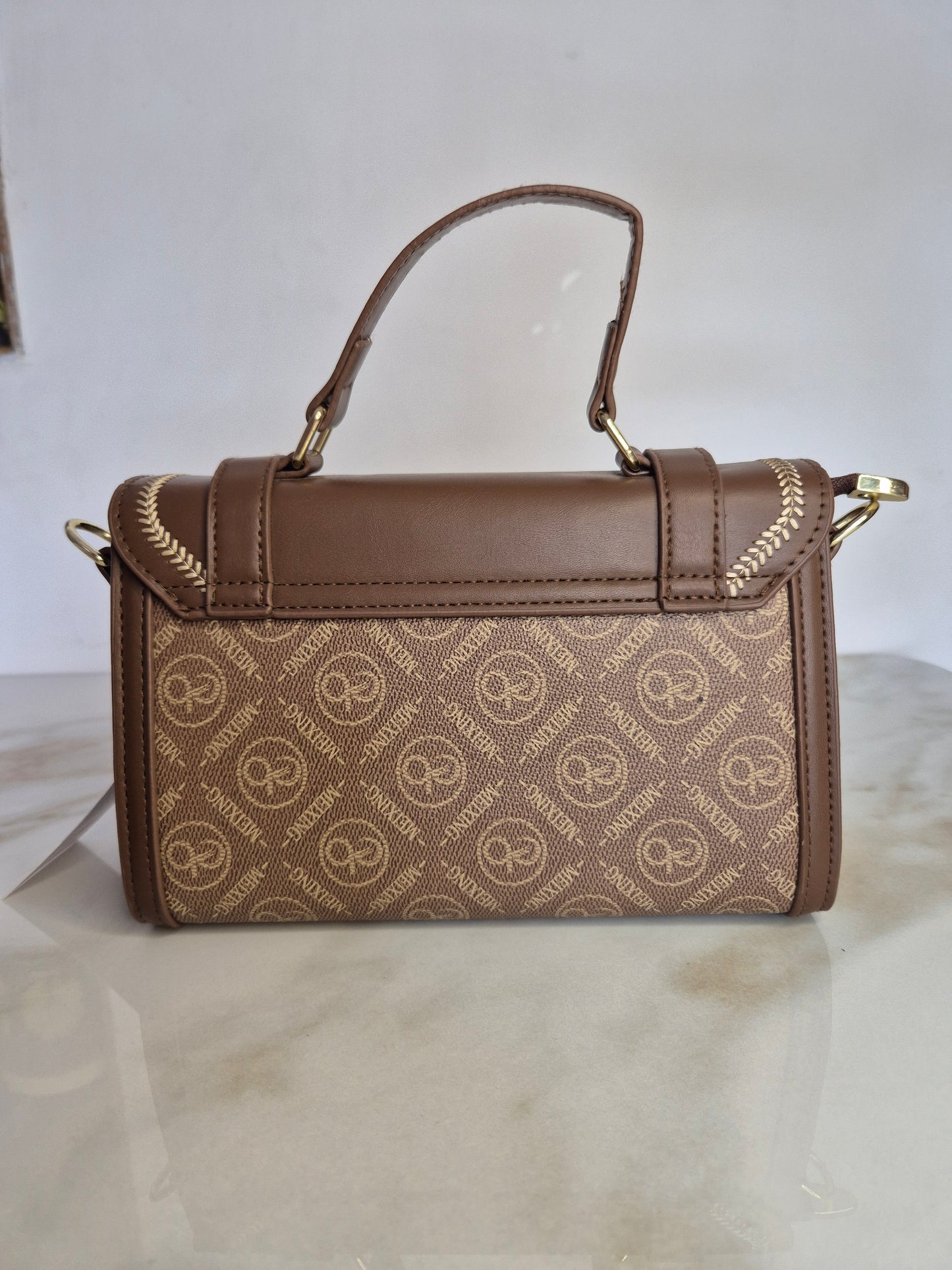 Café Luxe Buckle Satchel