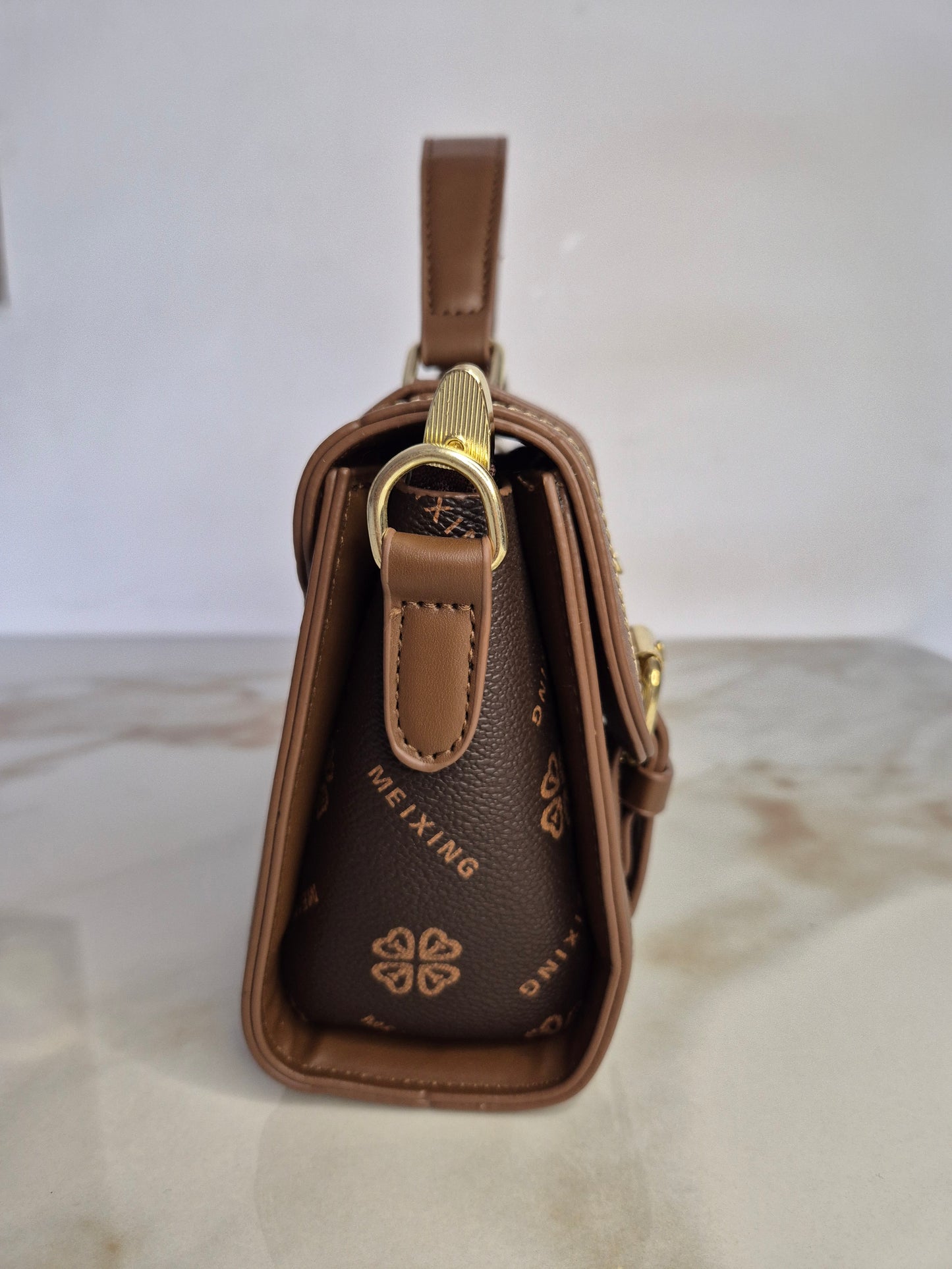 Café Luxe Buckle Satchel