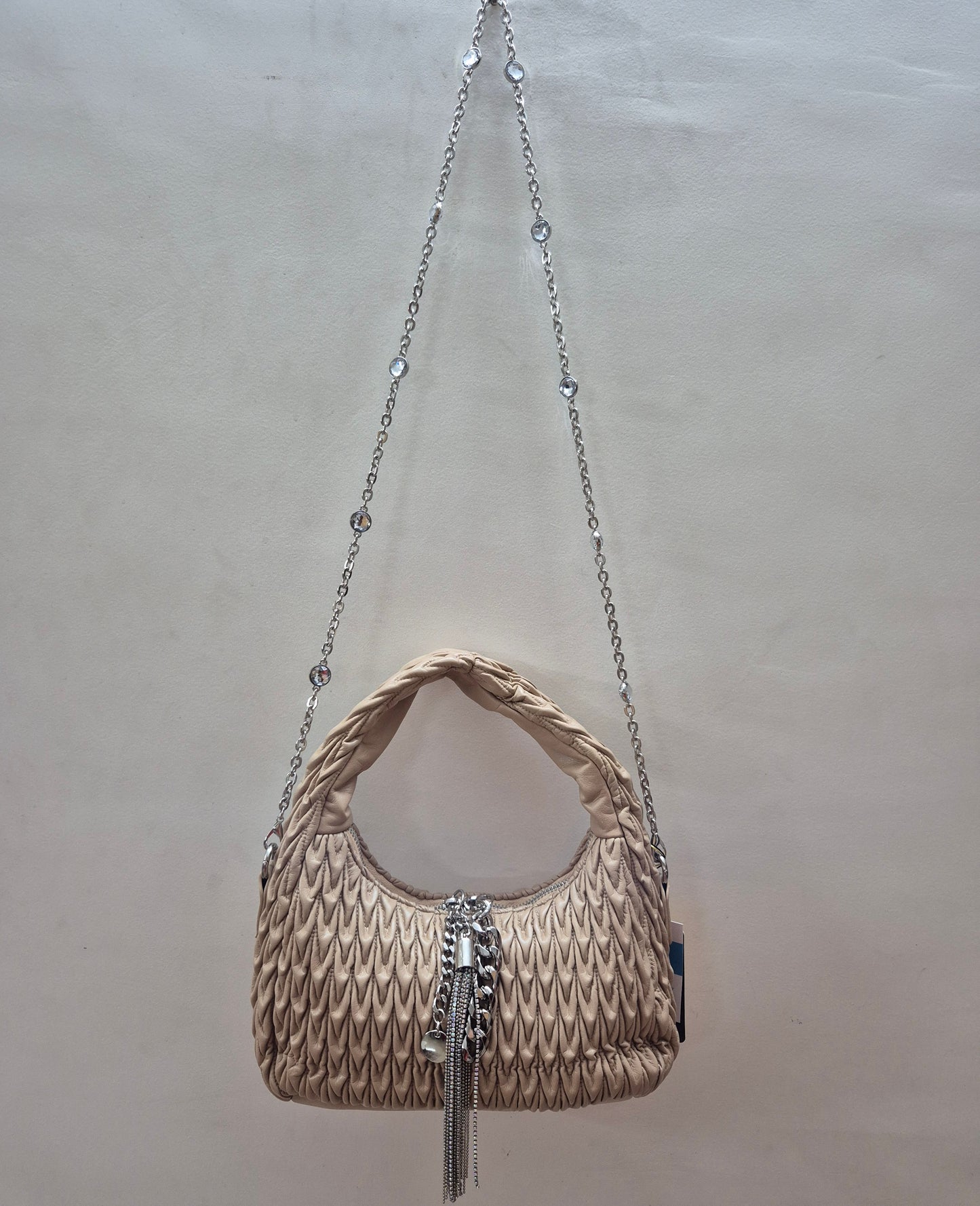 Quilted Leather Baguette