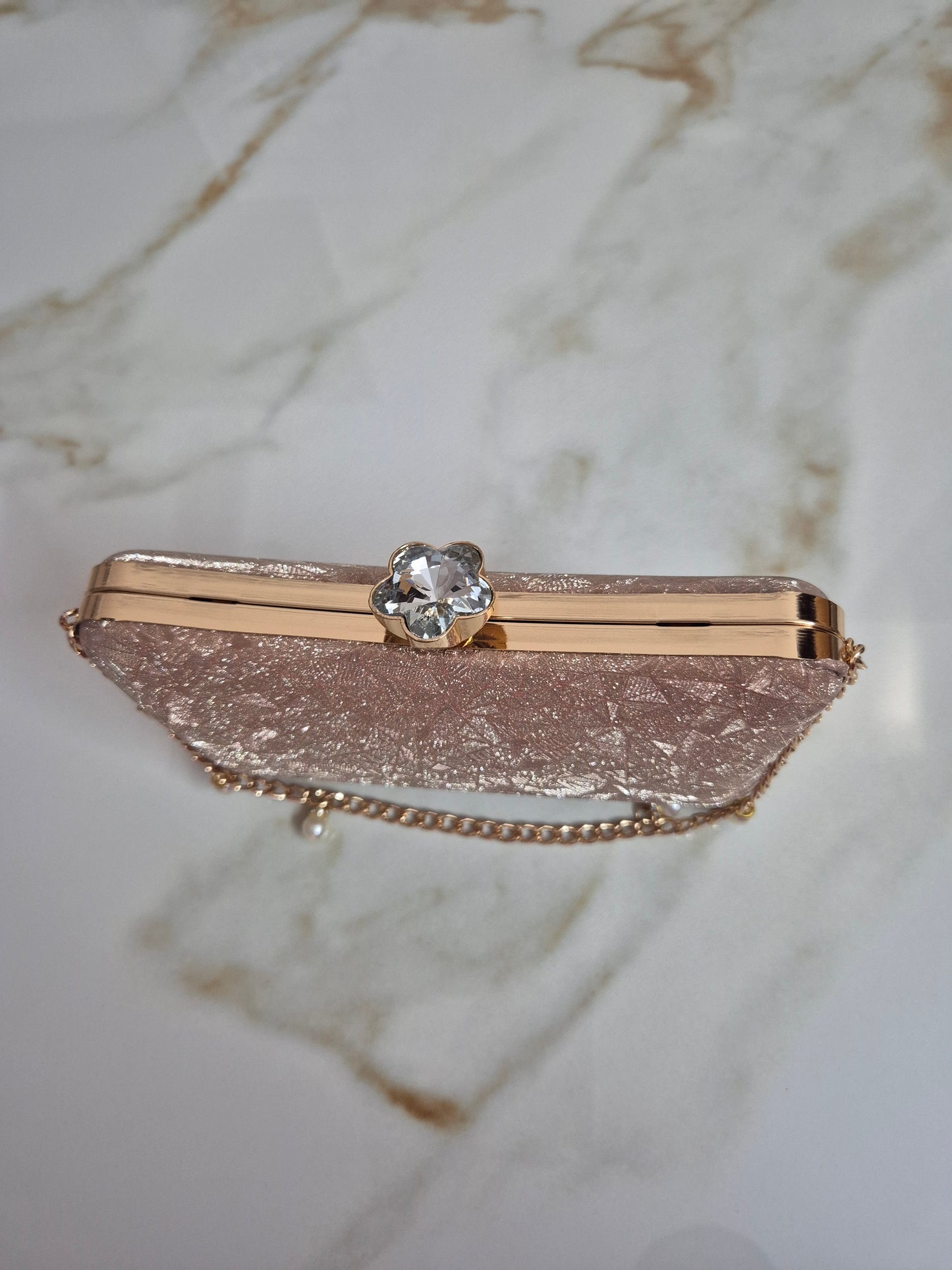 Shimmer Luxe Clutch